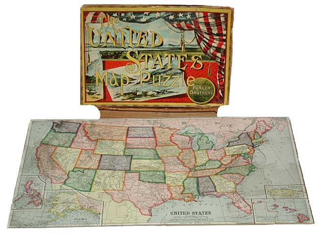 The United States Map Puzzle