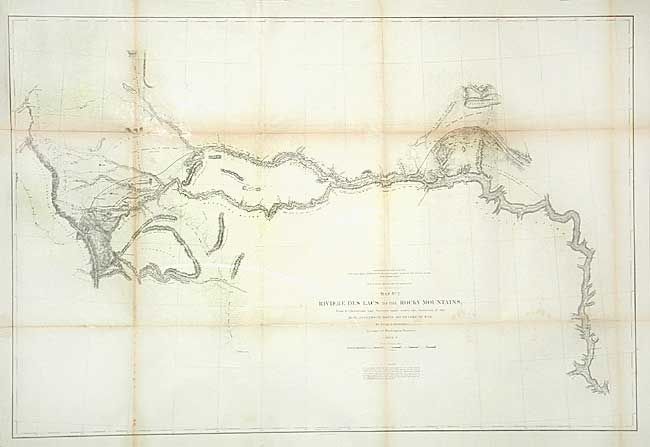 Map No. 2 Riviere des Lacs to the Rocky Mountains