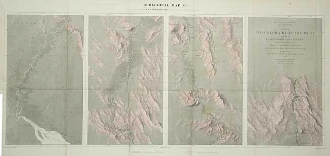 Map No. 1 Rio Colorado of the West