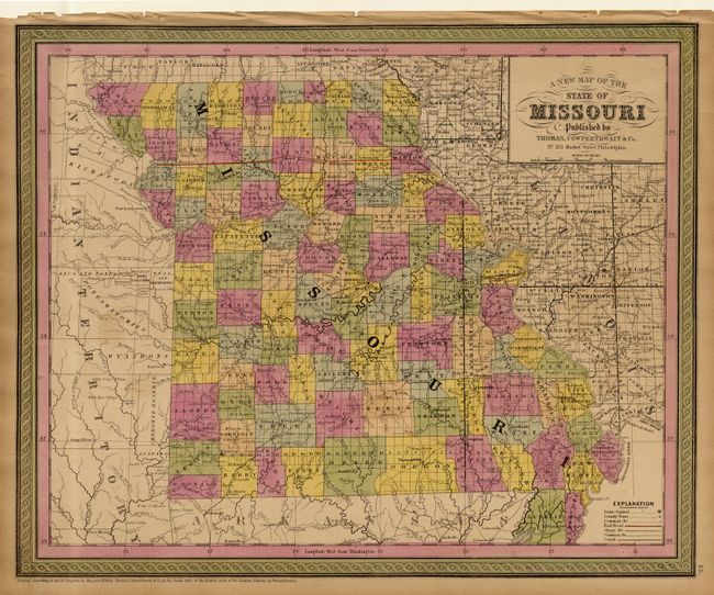 A New Map of the State of Missouri