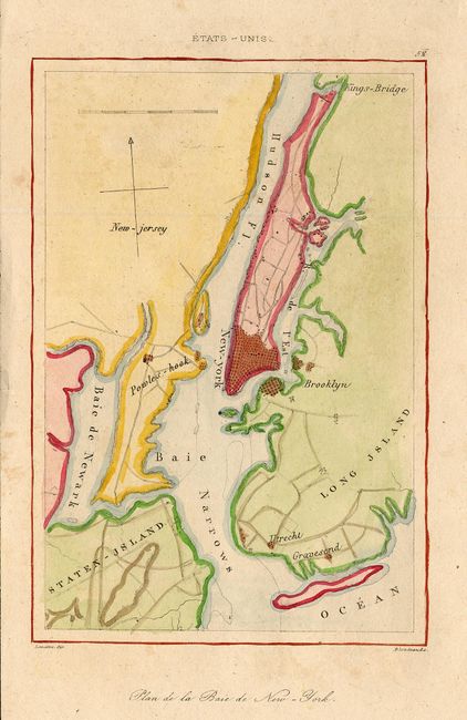 Plan de la Baie de New-York