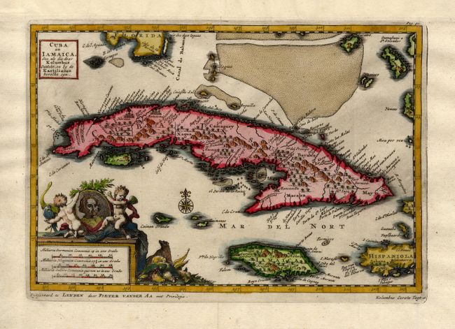 Cuba en Iamaica soo als die door Kolumbus