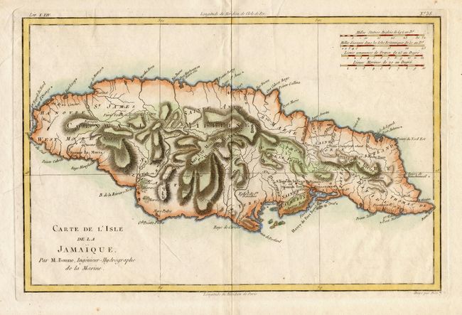 Carte de l' Isle de la Jamaique