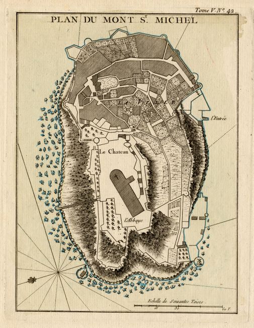 Plan du Mont St. Michel