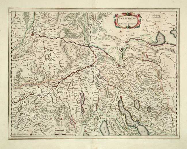 Zurichgow et Basiliensis provincia