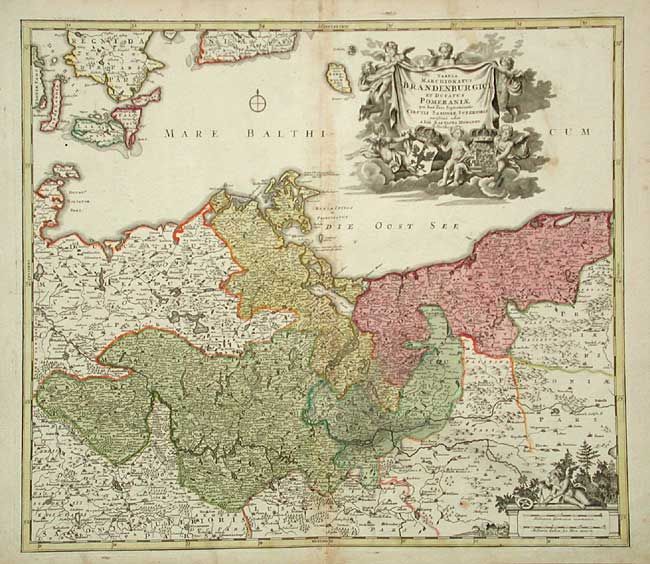 Tabula Marchionatus Brandenburgici et Ducatus Pomeraniae