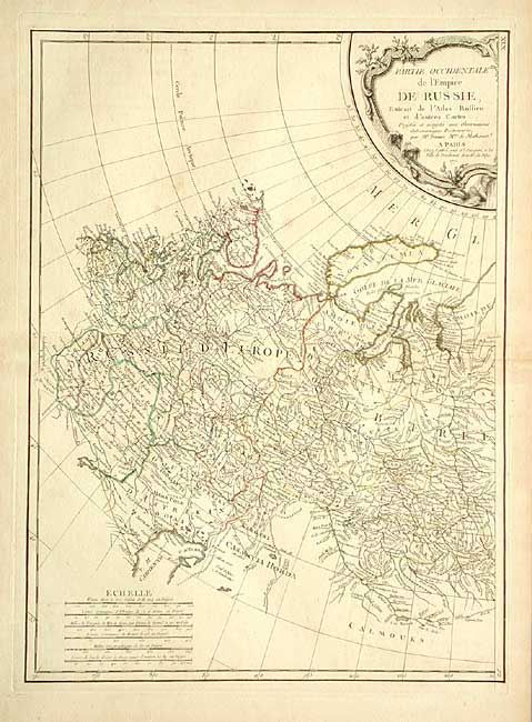 Partie Occidentale [and] Partie Orientale de l' Empire de Russie, Extrait de l' Atlas Russien et d' autres Cartes