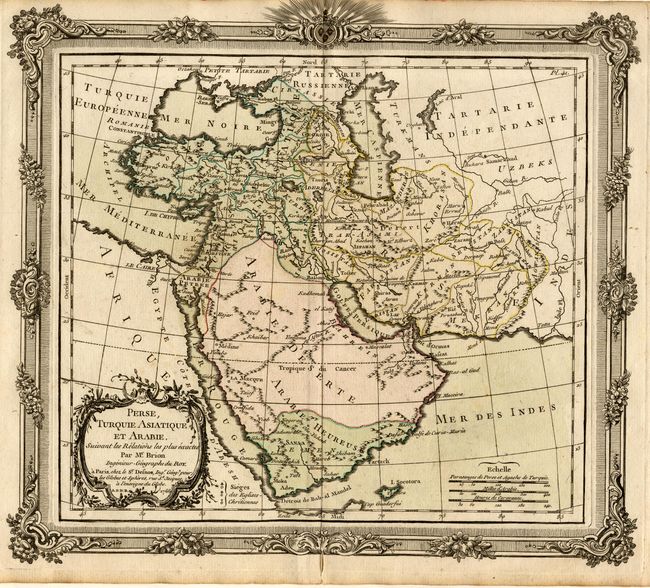 Perse, Turquie Asiatique et Arabie