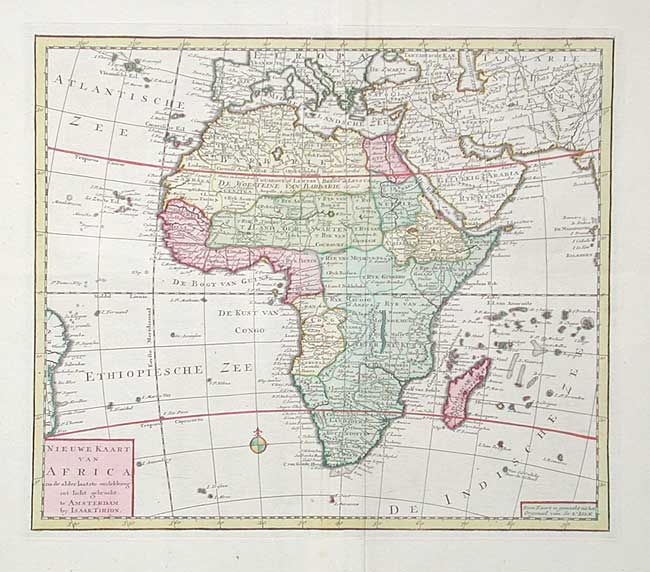 Nieuwe Kaart van Africa