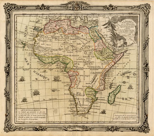 L'Afrique Dresse pour l' etude de la Geographie