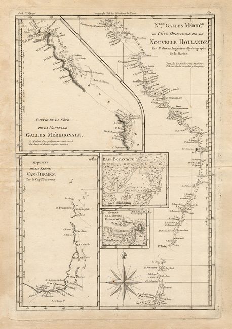 Nlle. Galles Meridle. ou Cote Orientale de la Nouvelle Hollande