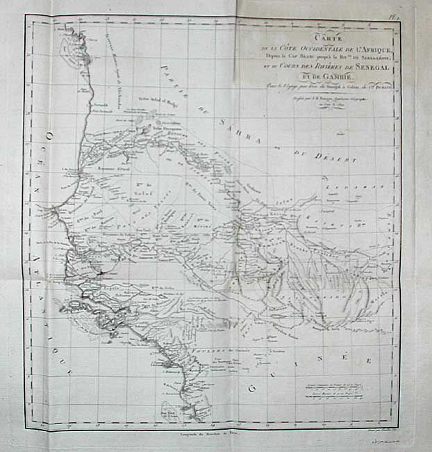 Atlas pour Servir au Voyage du Senegal