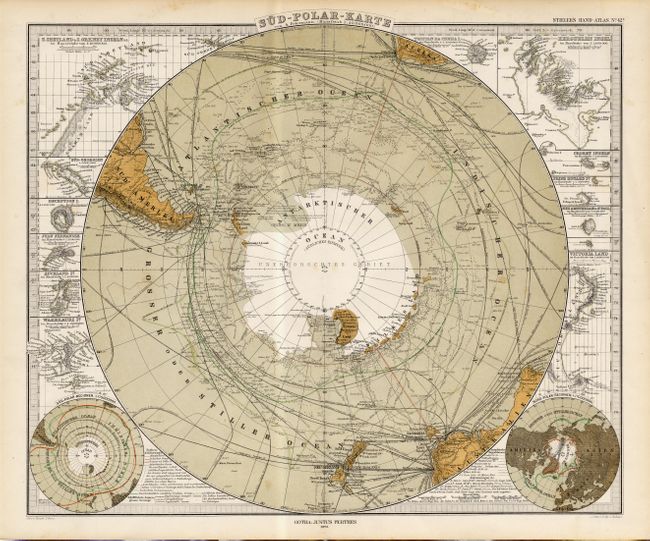 Polar-Karte [together with] Sud-Polar-Karte