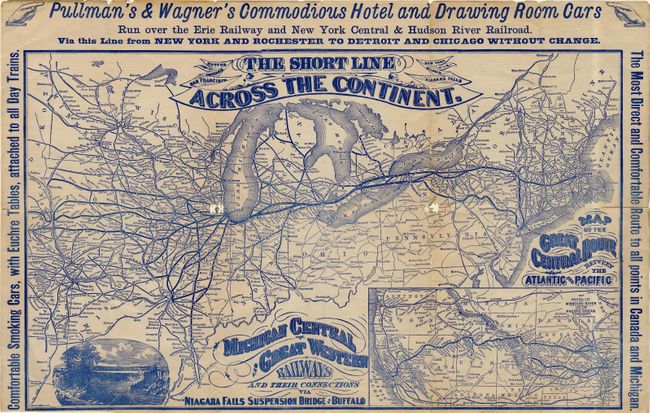 Michigan Central and Great Western Railways and Connections via Niagara Falls