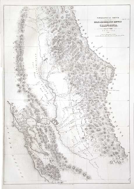 Topographical Sketch of the Gold & Quicksilver District of California