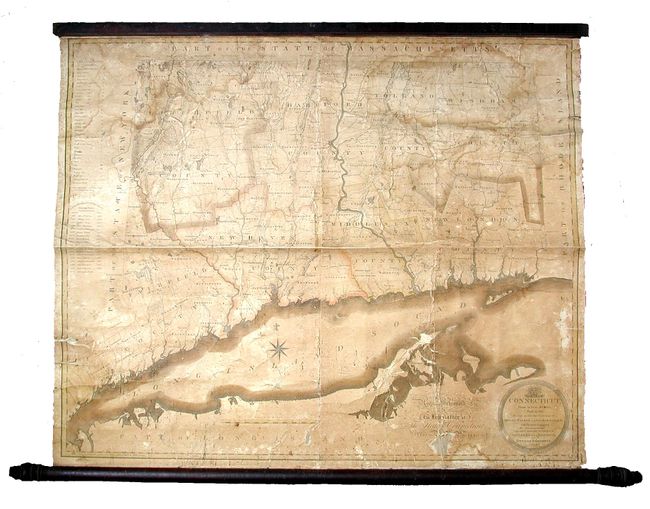 Connecticut, From Actual Survey, Made in 1811; By, and under the Direction of, Moses Warren and George Gillet; And by them Compiled.  Published under the Authority of the General