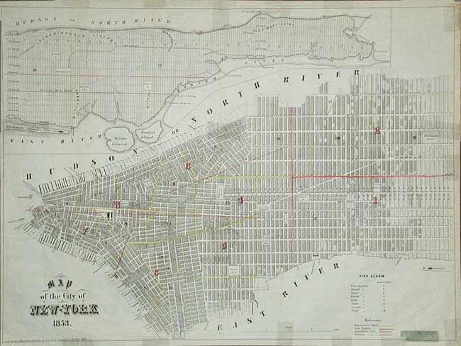 Map of the City of New-York