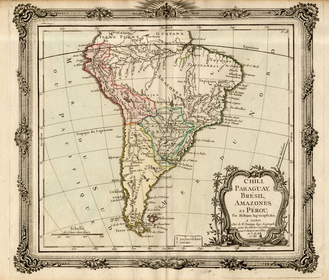Chili, Paraguay, Bresil, Amazones, et Perou