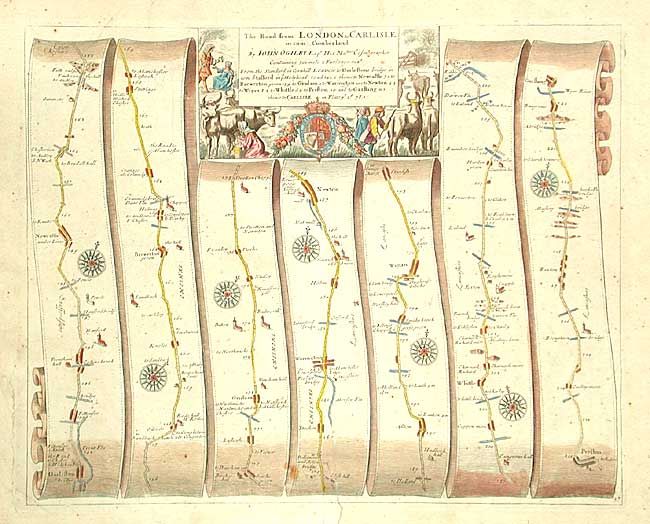 The Road from London to Carlisle