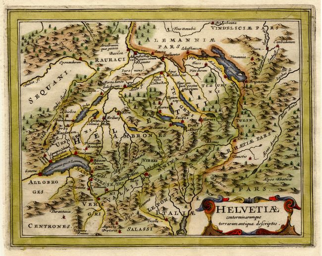 Helvetiae conterminarumque terrarum antiqua descriptio