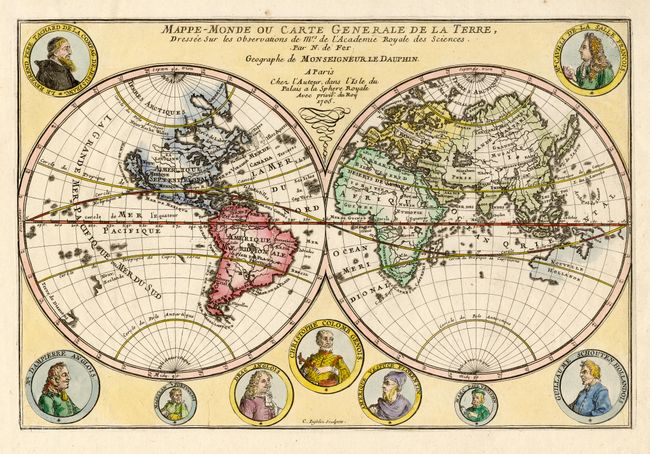 Mappe-Monde ou Carte Generale de la Terre