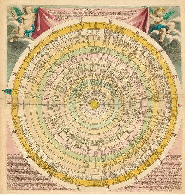 Discus Chronologicus, in quo Omnes Imperatores et Reges orbis Europaei a nato Christo ad praesens tempus