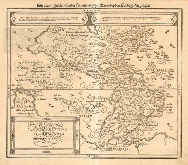 Americae sive Novi Orbis Nova Descriptio