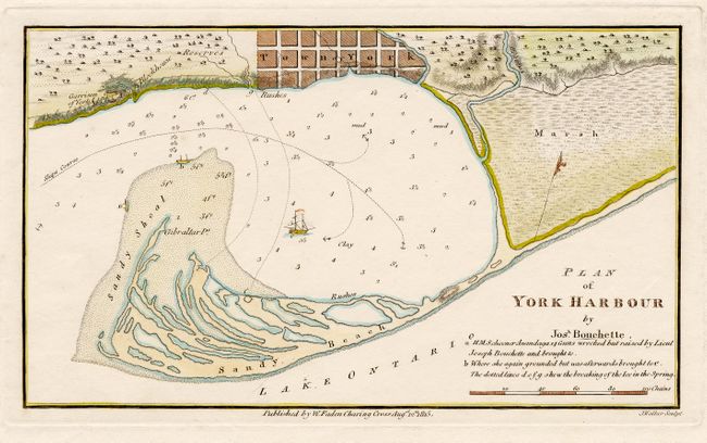 Plan of York Harbour