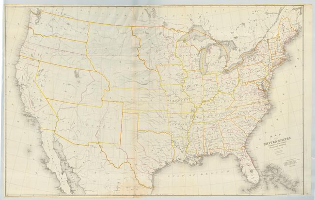 Map of the United States Exhibiting the Several Collection Districts