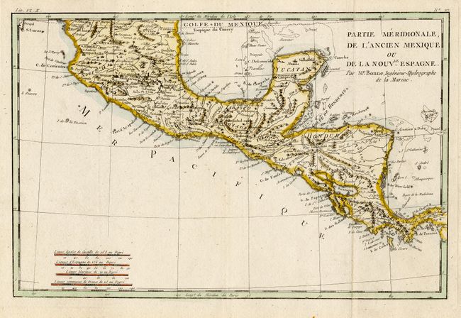 Partie Meridionale, de l' Ancien Mexique ou de la Nouvle. Espagne