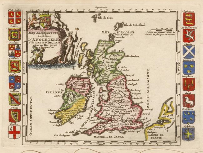 Les Iles Britanniques on les Royaumes d' Angleterre d' Ecosse et d' Irlande