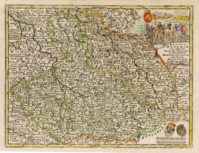 Regnum Bohemiae cum adiunctis Ducatu Silesiae et Marchionat: Moraviae et Lusatiae