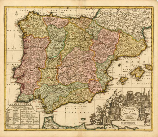Novissima et Accuratissima Regnorum Hispaniae et Portugalliae,