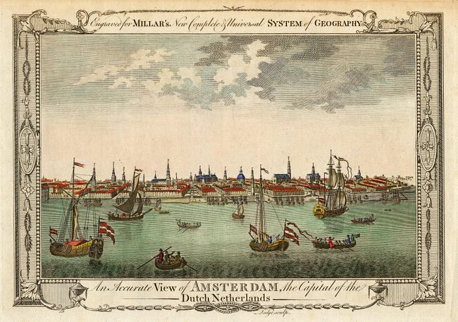 An Accurate View of Amsterdam the Capital of the Dutch Netherlands
