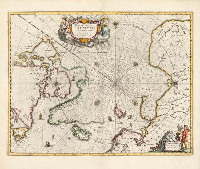 Nova et Accurata Poli Arctici et terrarum Circum Iacentium Descriptio