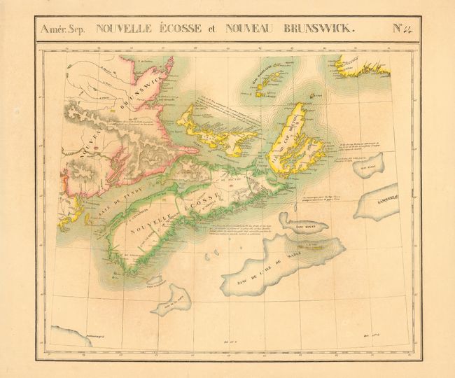 Amer. Sep. Nouvelle Ecosse et Nouveau Brunswick.  No. 44