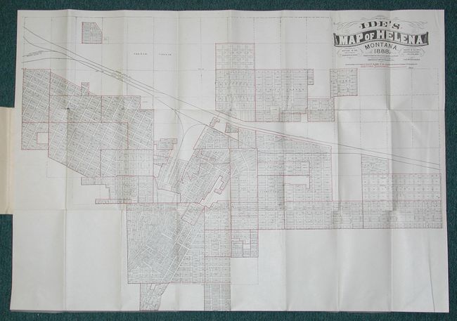 Ide's Map of Helena Montana