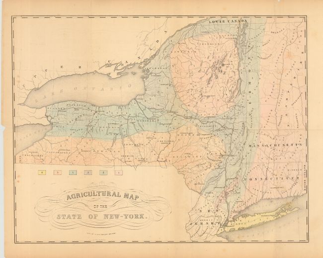 Agricultural Map of the State of New-York