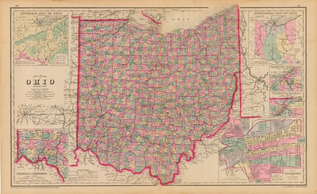 Gray's New Map of Ohio