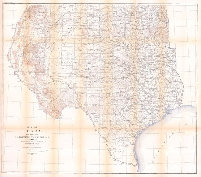 Map of Texas and parts of Adjoining Territories