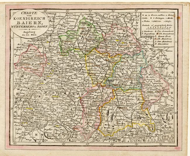 Charte vom Koenigreich Baiern, Wurtemberg u. Baden