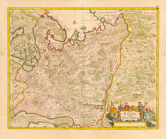 Карта француза де лиля 1706