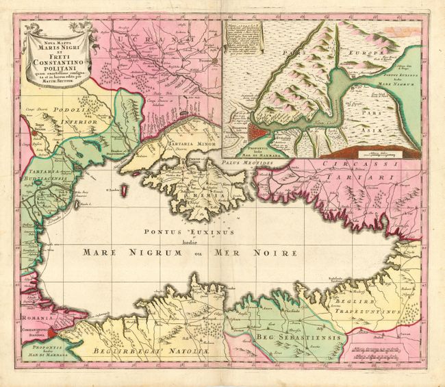 Nova Mappa Maris Nigri et Freti Constantino Politani