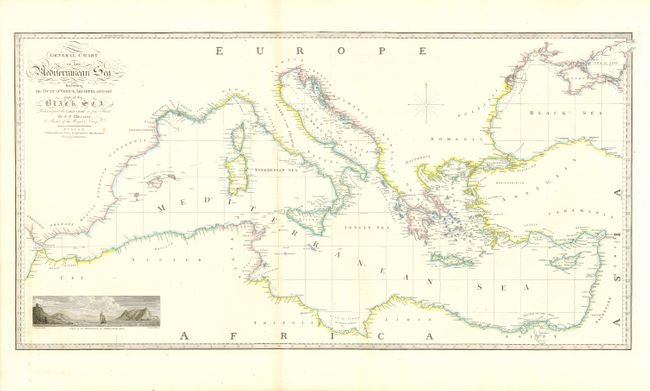 General Chart of the Mediterranean Sea Including the Gulf of Venice, Archipelago and part of the Black Sea