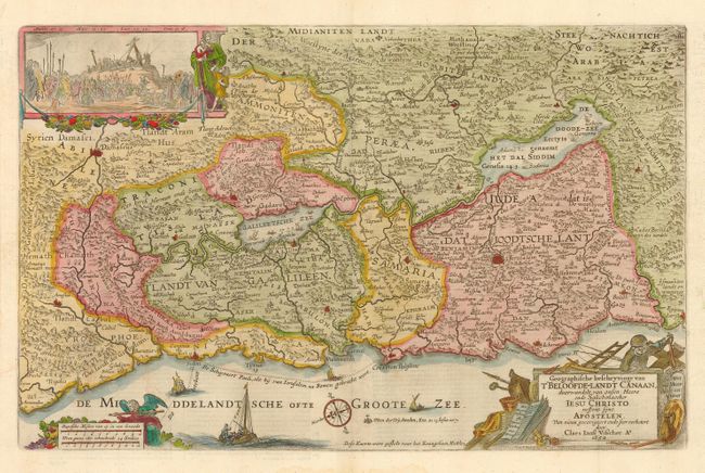 Geographische beschryvinge van t' Beloofde-Landt Canaan