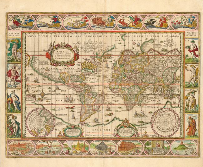 Nova Totius Terrarum Orbis Geographica ac Hydrographica Tabula