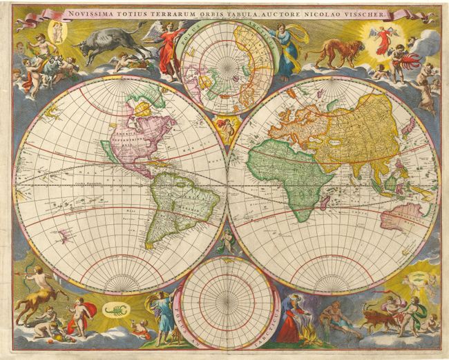 Novissima Totius Terrarum Orbis Tabula, Auctore Nicolao Visscher