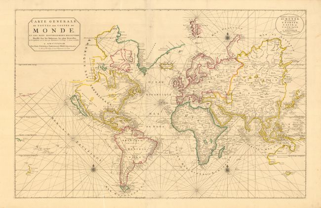 Carte Generale de Toutes les Costes du Monde et les Pays Nouvellement Decouvert