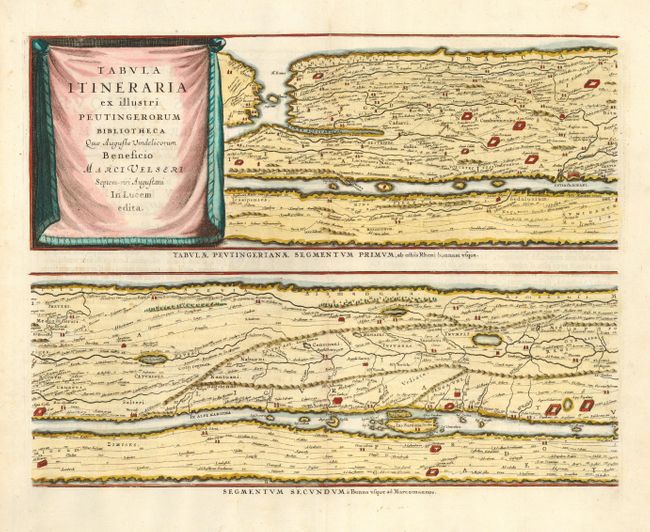 Tabula Itineraria ex illustri Peutingerorum Bibliotheca