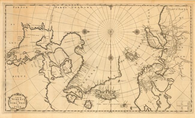 Carte du Nord Est & du Nord West du Pole